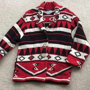 Silverado Vintage Aztec Coat-Size Medium